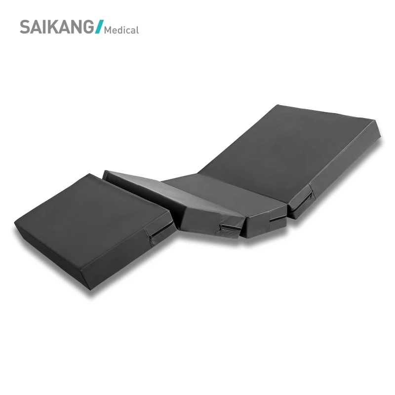 SKP008 SAIKANG Factory Polyurethane Waterproof Foldable Decubitus Medical Hospital Bed Mattress