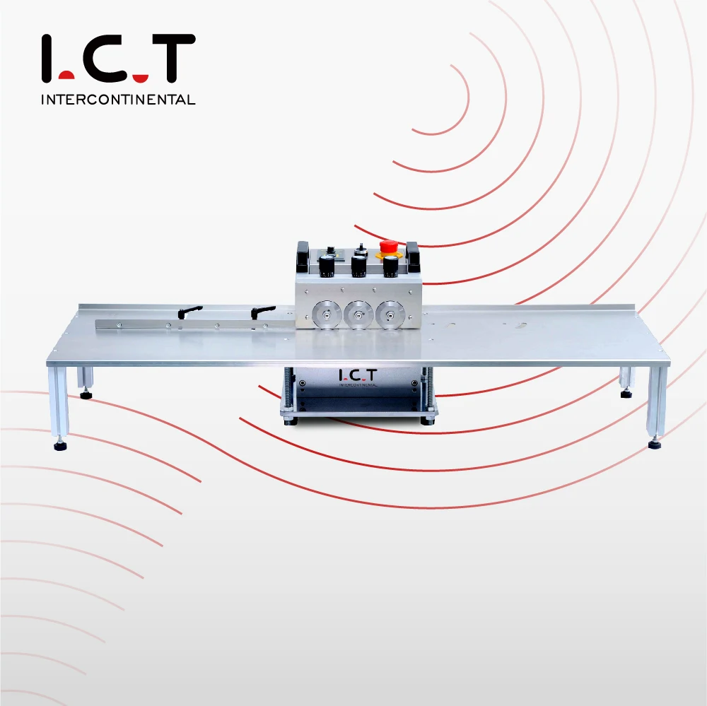 ICT48 V Cut PCB Separator Manual Blade Grinding Machine, PCB Depanel Machine, LED Board Lead  CNC PCB Cutting Machine Manual
