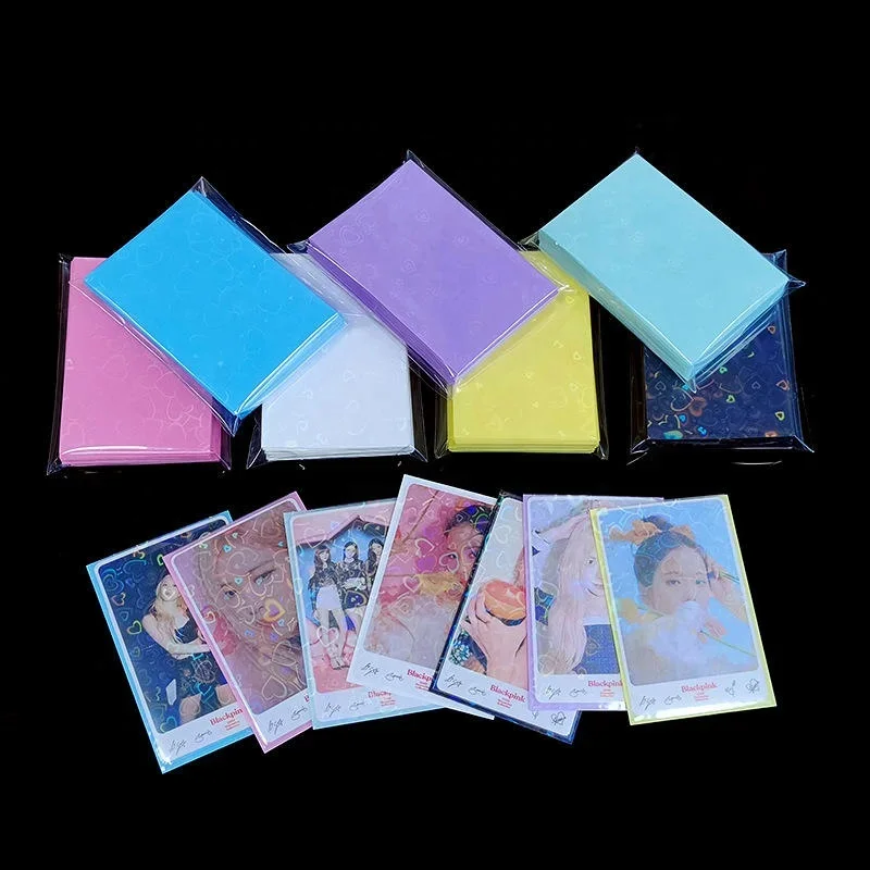 clear holographic card sleeves Amazon.com: 100 PCS Top Loading Sakura Patterned Holographic Card Sleeves,  Colorful Transparent Card Protector for Kpop/Idol/TCG/CCG Standard  Sized/Japanese Sized Cards Cover (61×88mm) : Toys & Games main image 1