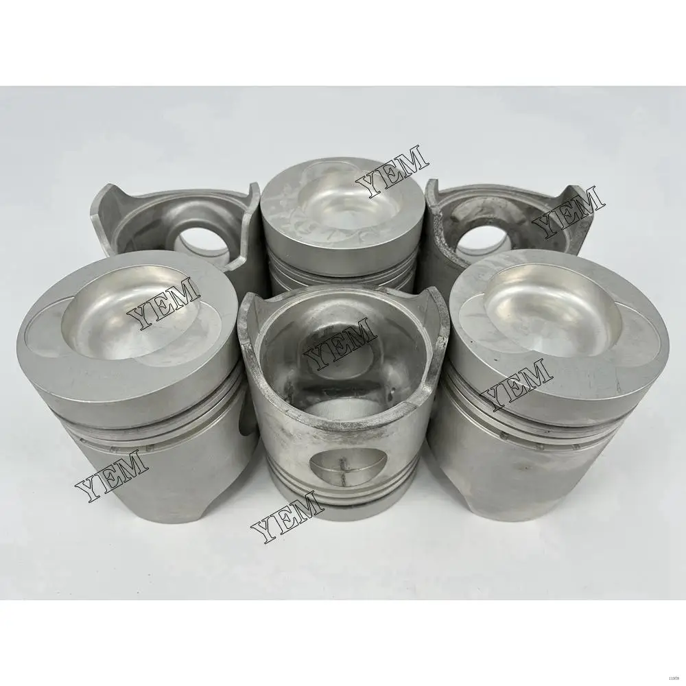 Engine Piston Kit With Pin CIR-CLIP Fit for Mitsubishi 6D22