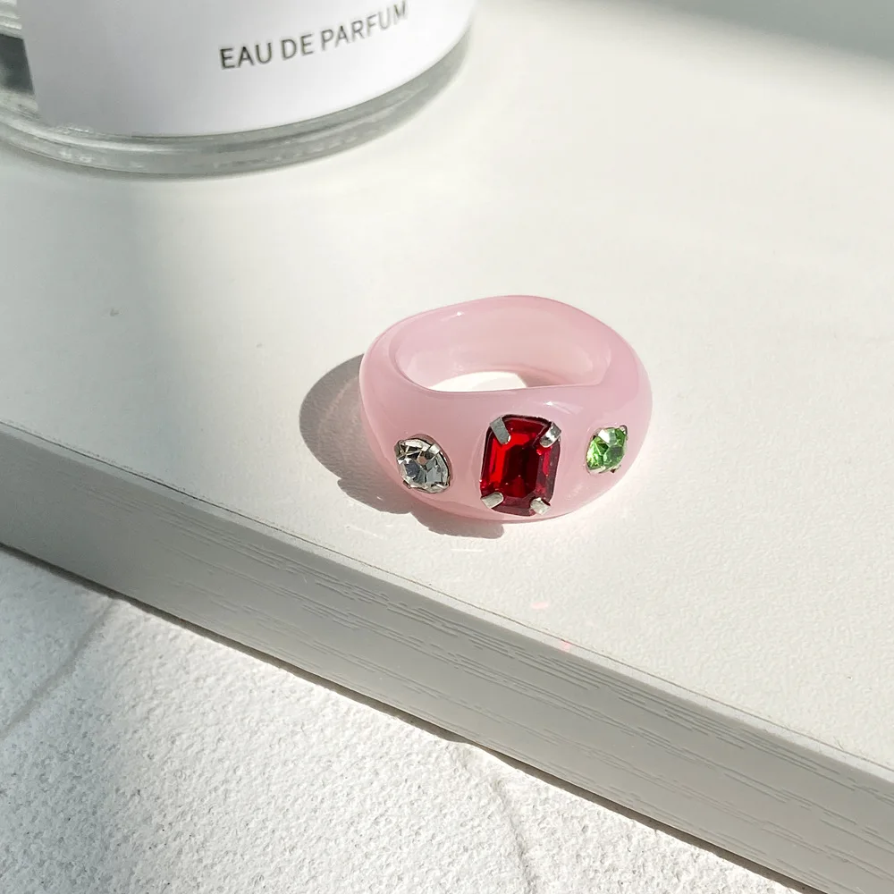 
 Bead Flat Epoxy 2021 Jade Open Big Blue Ear Neon Wood Mold Stud Eye Red Springs Resin Rings  