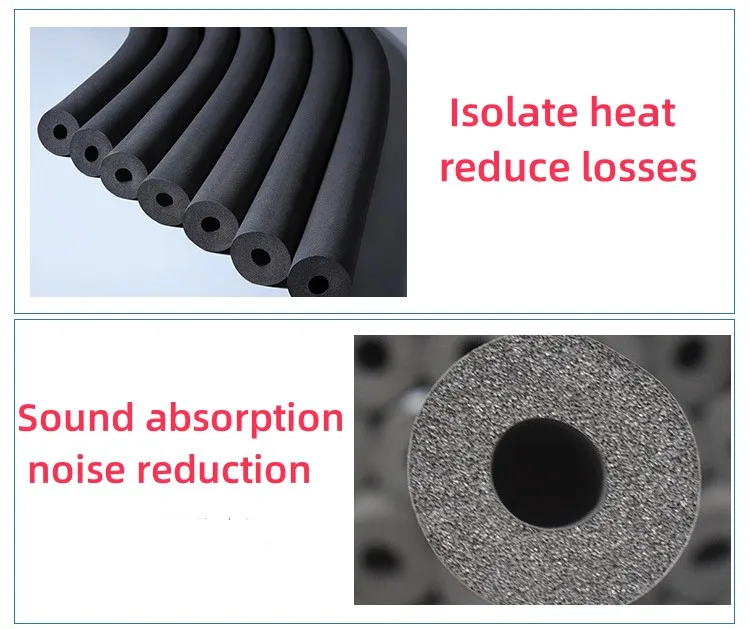 Wholesale Widely Use Water Solar Pipe Rubber Foam Insulation Pipe Air