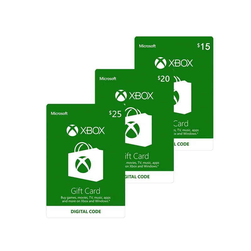 keuken plotseling afschaffen Usd20 Xbox Live Game Gift Card