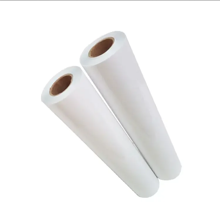 Custom Size 30cm 60cm PET DTF Film Roll Heat Transfer Vinyl Thermal Film for Plastic Products Clothing Printing