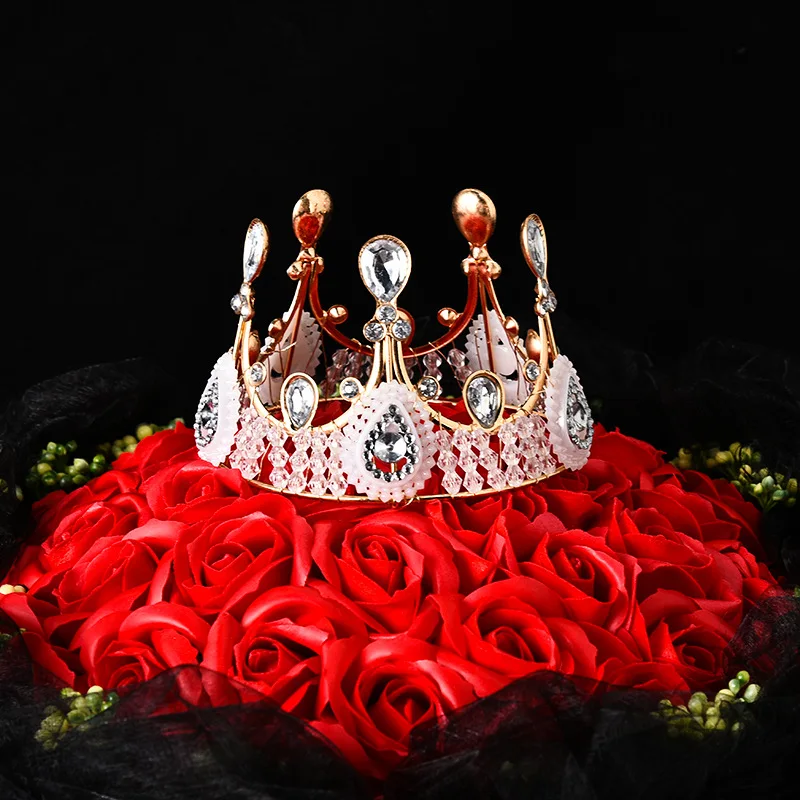 Couronne De Princesse Diademe Pour Enfant Accessoire De Cheveux Spectacle Pour Petite Fille D Anniversaire Vente En Gros Buy Personnalise Gateau Cuisson Decoration Ronde Couronne Tiara Princesse Petite Fille Couronne D Anniversaire Colore D