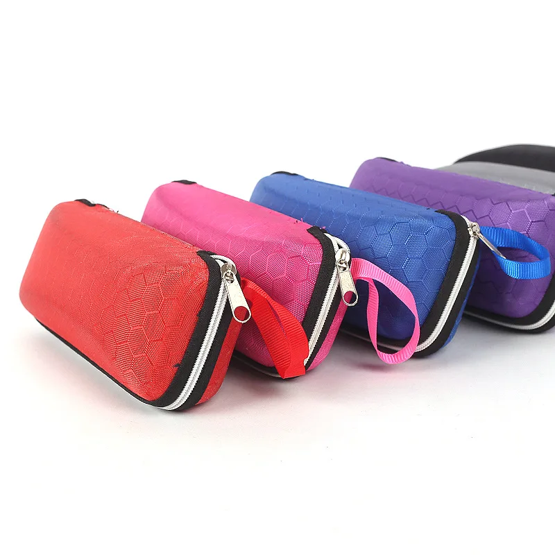 Новый устойчивый к давлению Чехол для очков с Сотами Улучшенный цветной Чехол для очков с сотовым узором Чехол для очков из ЭВА футляр для очков