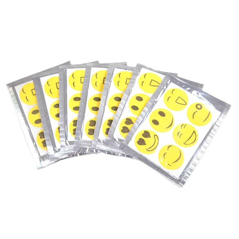 Натуральные ингредиенты безопасный милый дизайн для улицы и дома против комаров репелленты наклейки детей