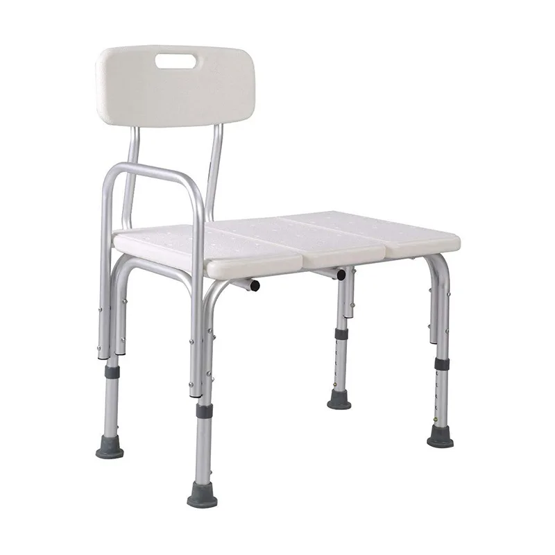 Aluminum Lightweight Bathroom Bath Chair With Anti Slip Pad Shower ...