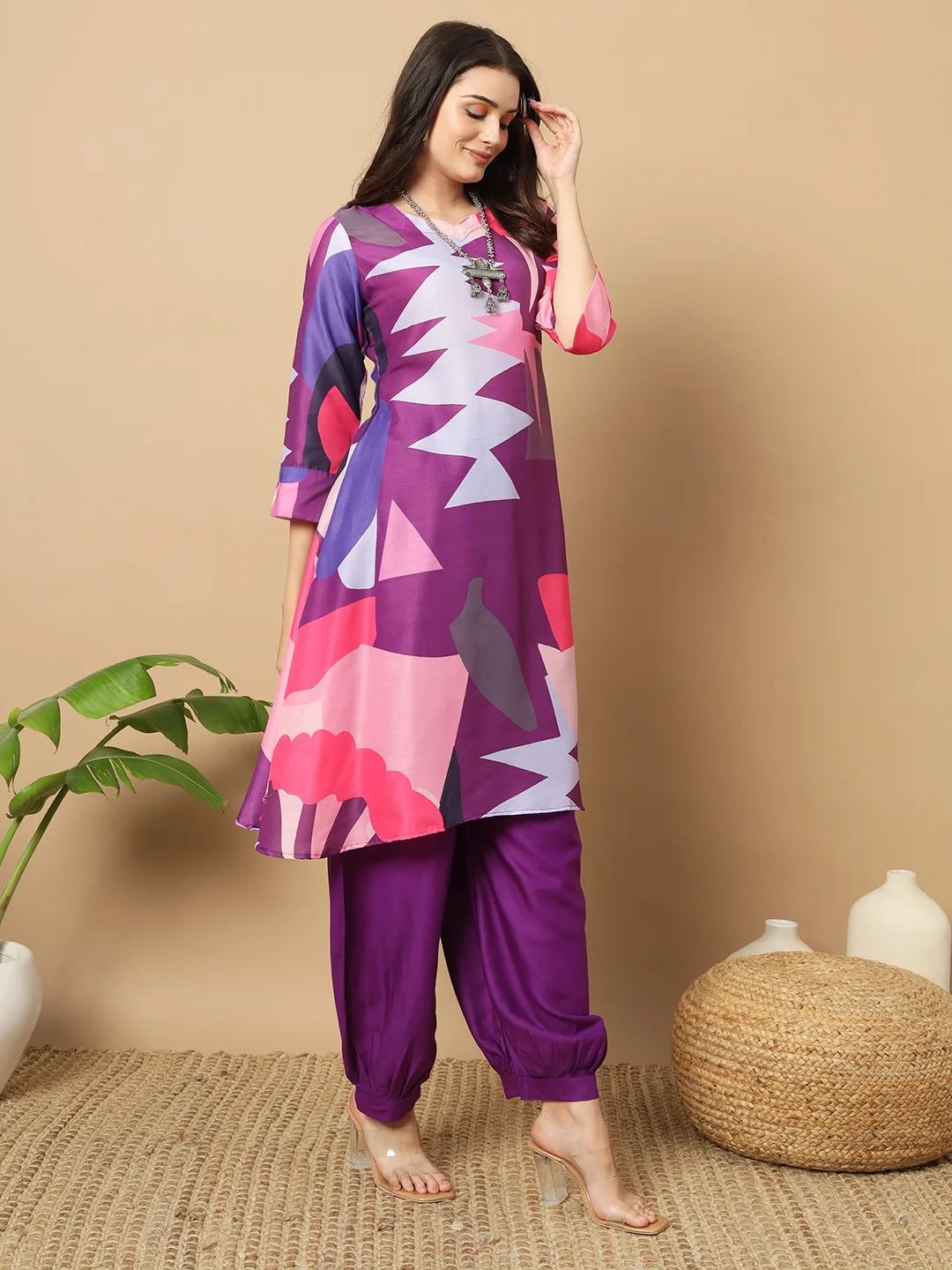 New Trendy Design Printed Muslin Kurta and Patiala Collection for Women Casual Wear at Affordable Price