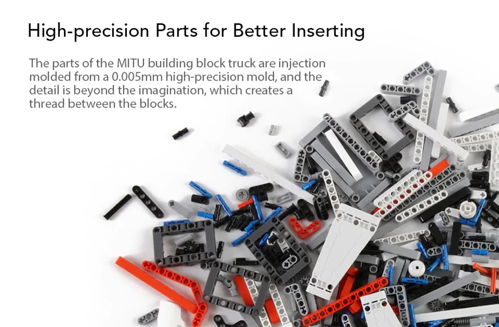 Xiaomi Youpin ONEBOT Smart Building Blocks Toy Mine Truck Car Robot Mining Truck Cars Toys For Children