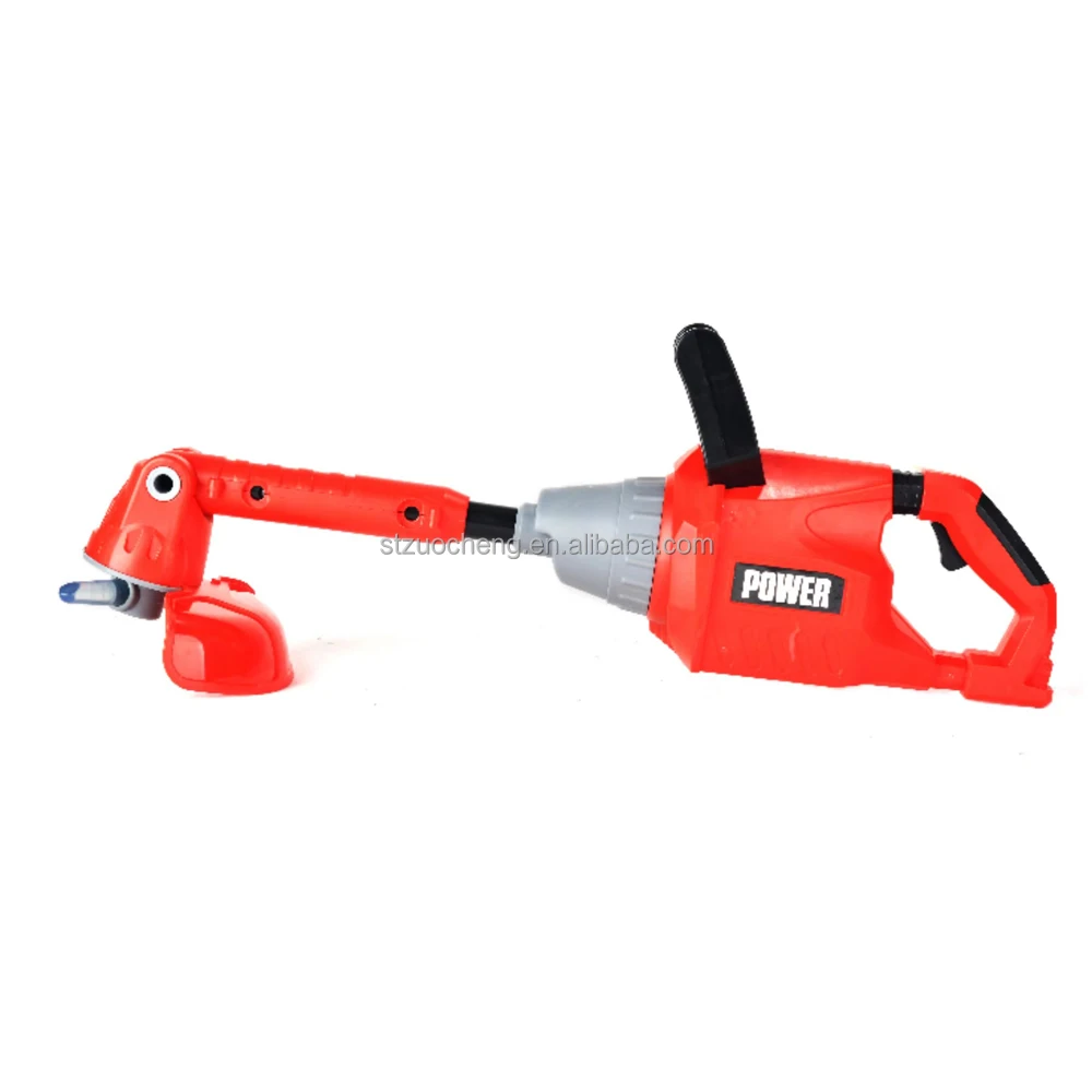 Hight Quality Plastic Safe Light Sound Adjustable Gardening Tool Toy Simulation Electric Lawn Mower for Kids