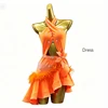 ABC- 327bL  Orange  Dress
