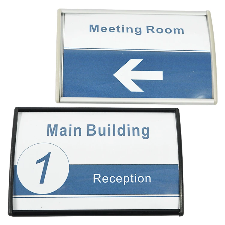 2022 New Design Curved Rechargeable Wall Mounted Aluminum Profile Office  Door Sign Name Plate Modular Signage - Buy Door Plate,Signage,Name Plate  Product on 