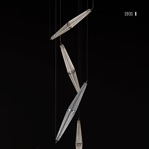 ECOJAS New Modern Design Decor Indoor Lighting for Studio Design Villa Hotel Chandelier