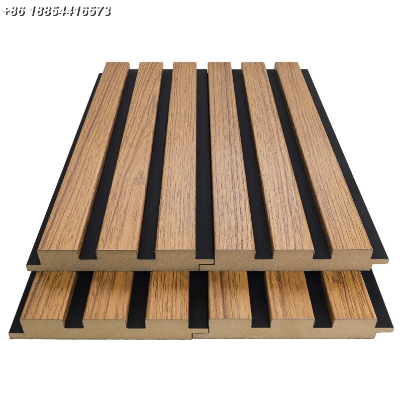 MDF Wall Cladding Panel Manufacturer Fluted PVC Slat Interior wall paneling interior decorative wall panels mdf wood trims