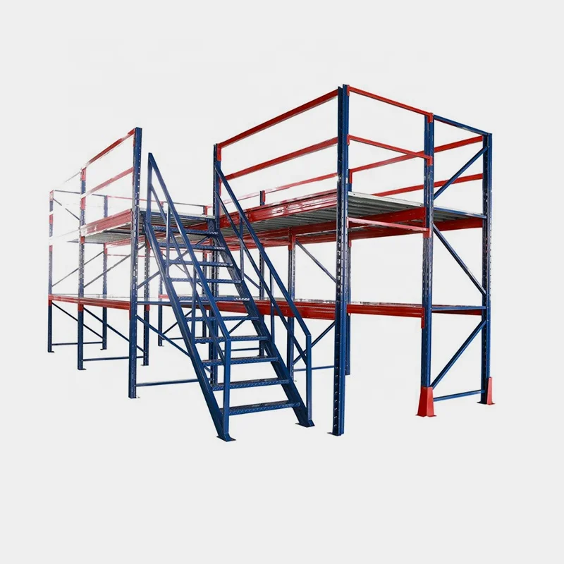 industrial storage rack customized mezzanine rack steel structure warehouse mezzanine floor racking