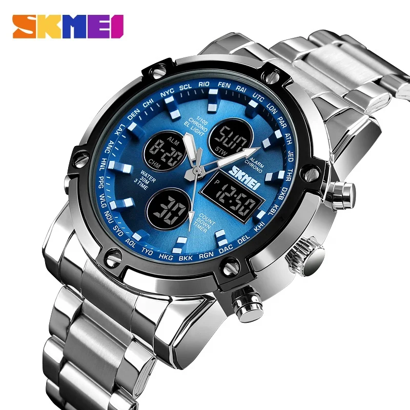 skmei 1389 dual time best selling Alibaba