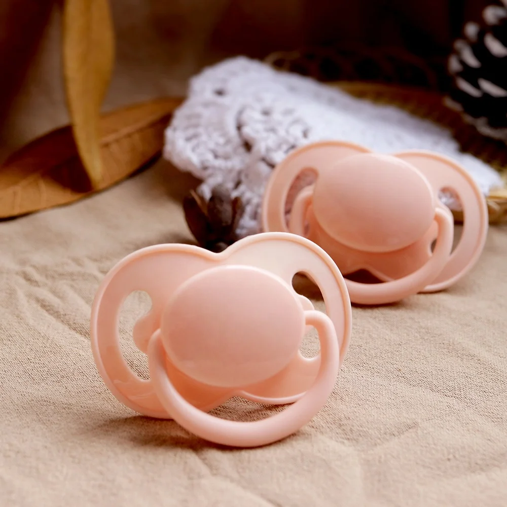 Custom Logo Organic Natural Rubber Pacifier Baby Use Products Pacifier
