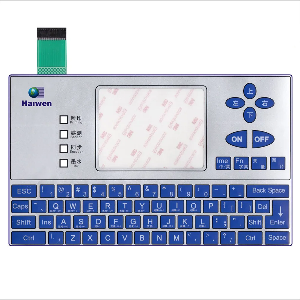 Пользовательская тисненая тактильная кнопочная клавиатура с металлическим куполом для электронной машины