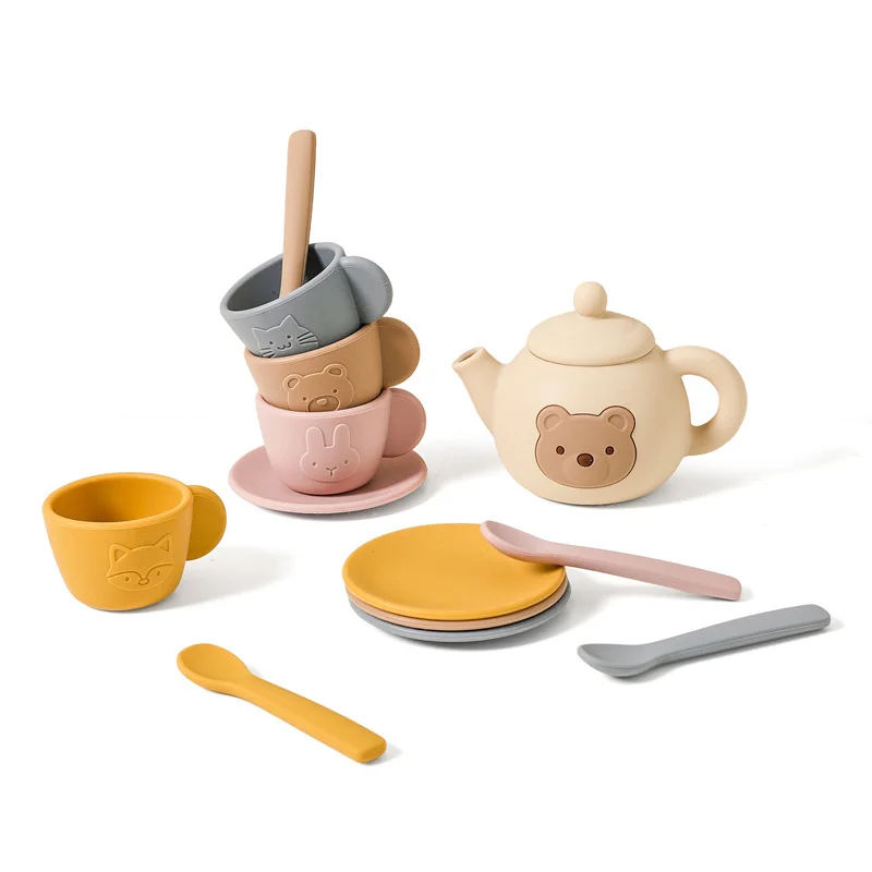 Wooden & Silicone Afternoon Tea Set preview 4