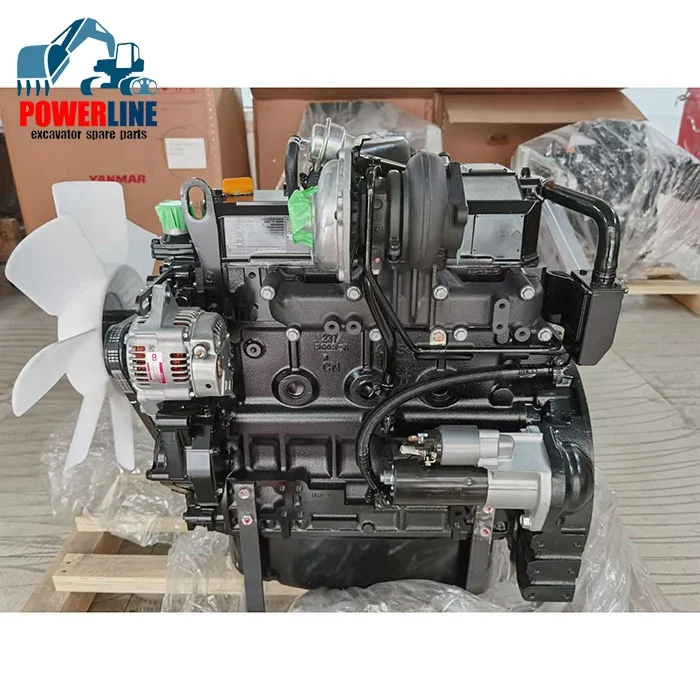 Yanmar 4TNV98 New Diesel Engine for Construction and Agriculture Machinery for Repair Shops