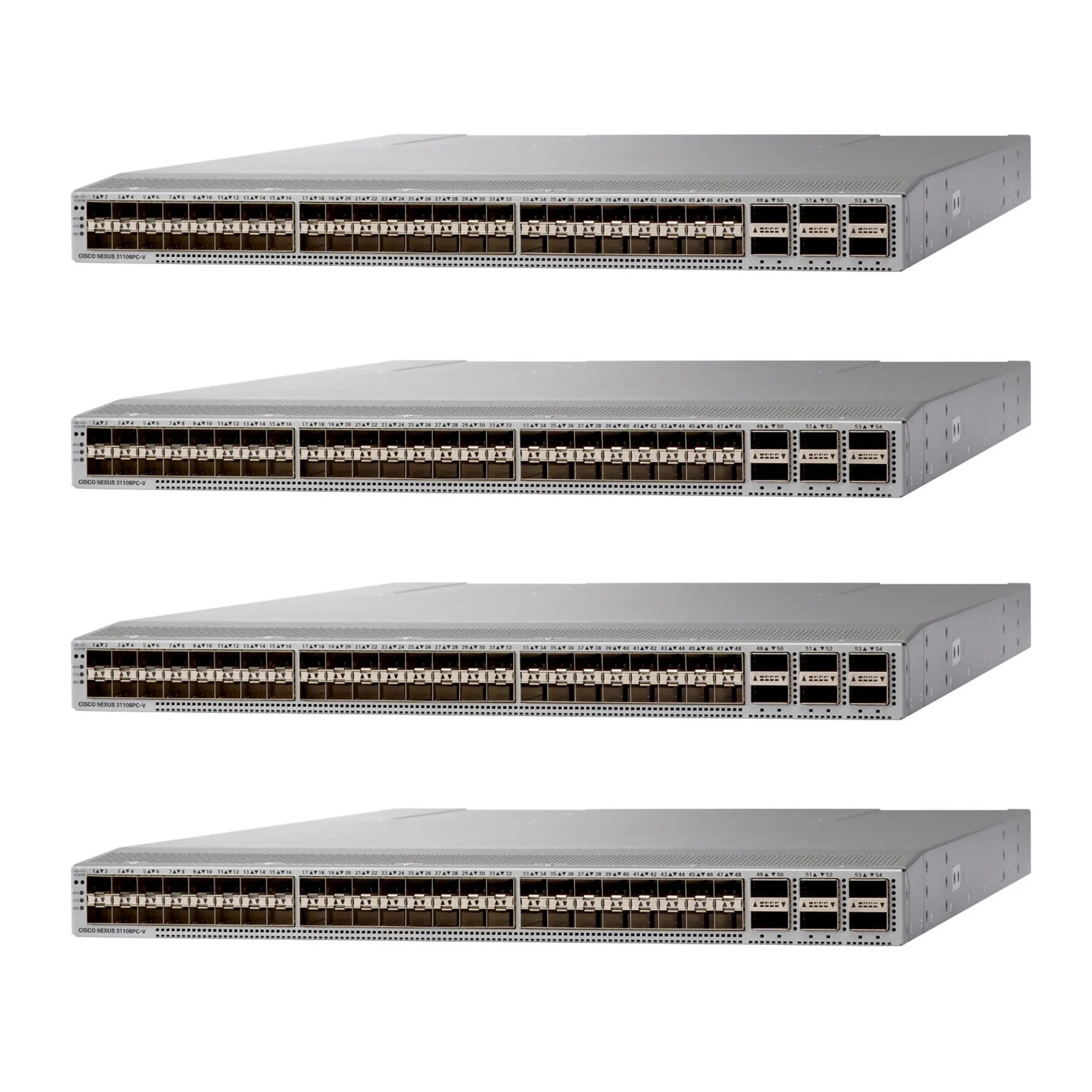 N9kc93180ycfx3 Nexus 9300 48p 1/10/25g,6p 40/100g,Macsec,Synce Three