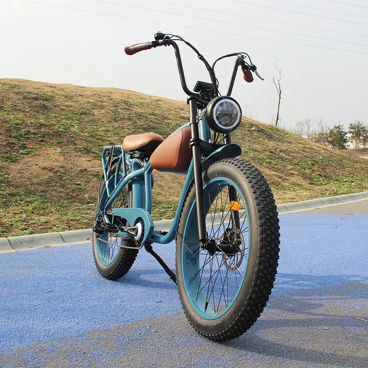 48v Retro Style Electric Bike High Speed Waterproof Hybrid Powerful Electric Bicycle Beach Cruiser E Bike Europe
