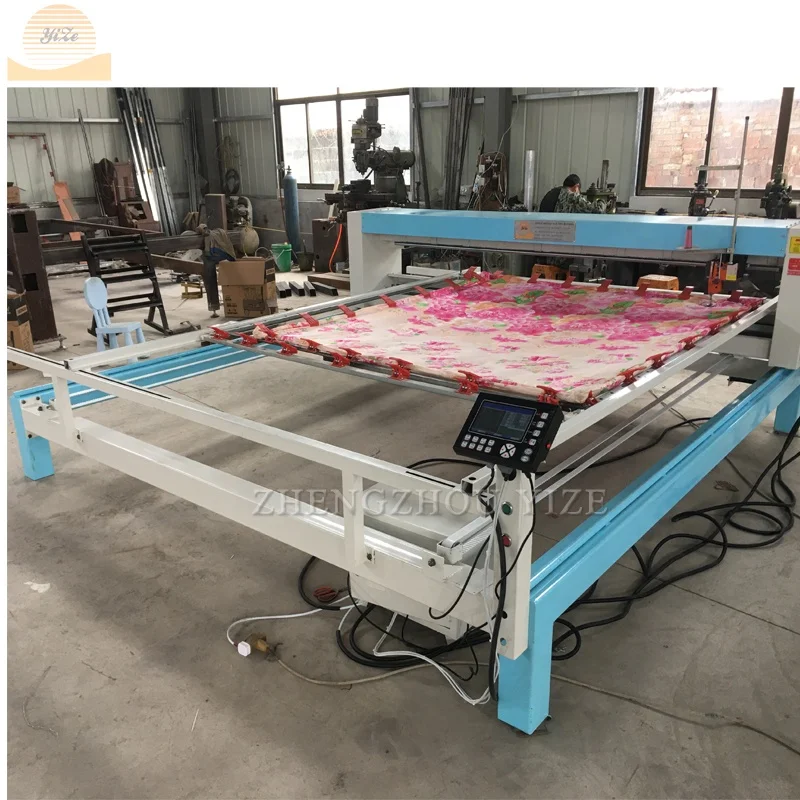 Computerized Long Arm Single Needle Quilting Sewing Embroidery Machine Automatic Quilt Making Machine China Price