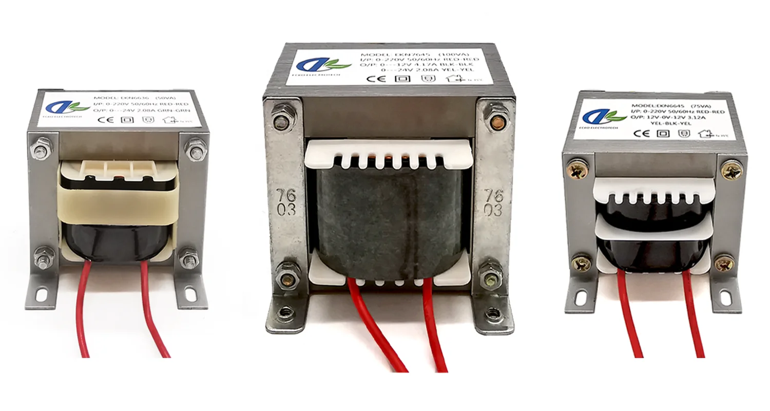 230VAC Input and 15VAC Output Power Transformer With Ei57x30