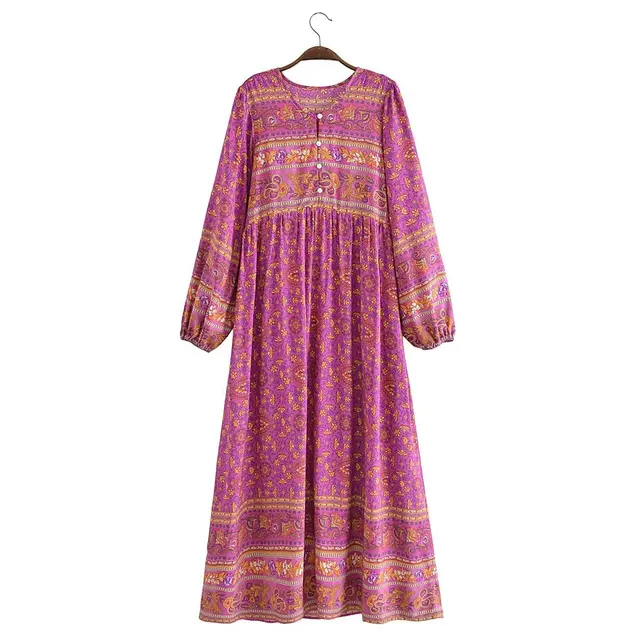 200 Plain Printing Floral Long Beach Dress Baby Dresses Girl Casual Women's Clothing Fashion 2023 Winter Casual Winter Dress