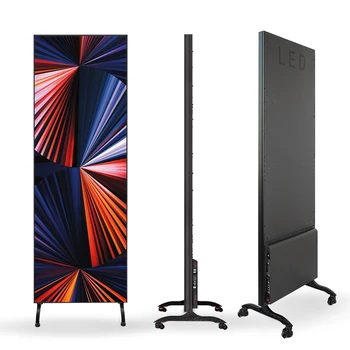 Screen Digital Hd Poster Stand Led Screen P2 Led Totem/p2.5 Indoor Led Poster/p1.86 Pantalla De Poster Led Display For Events