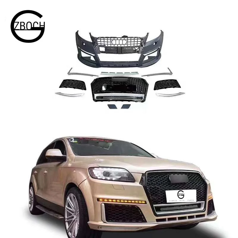 Wholesale Automotive Parts Car Bumper For 2007+ Audi Q7 Sq7 Upgrade Rsq7 Front Car Bumper Car
