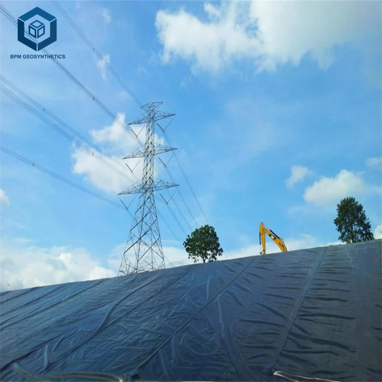 Cheap Price Flexible 1mm HDPE Smooth Plastic Geomembrane Liner for Dam Project in Australia