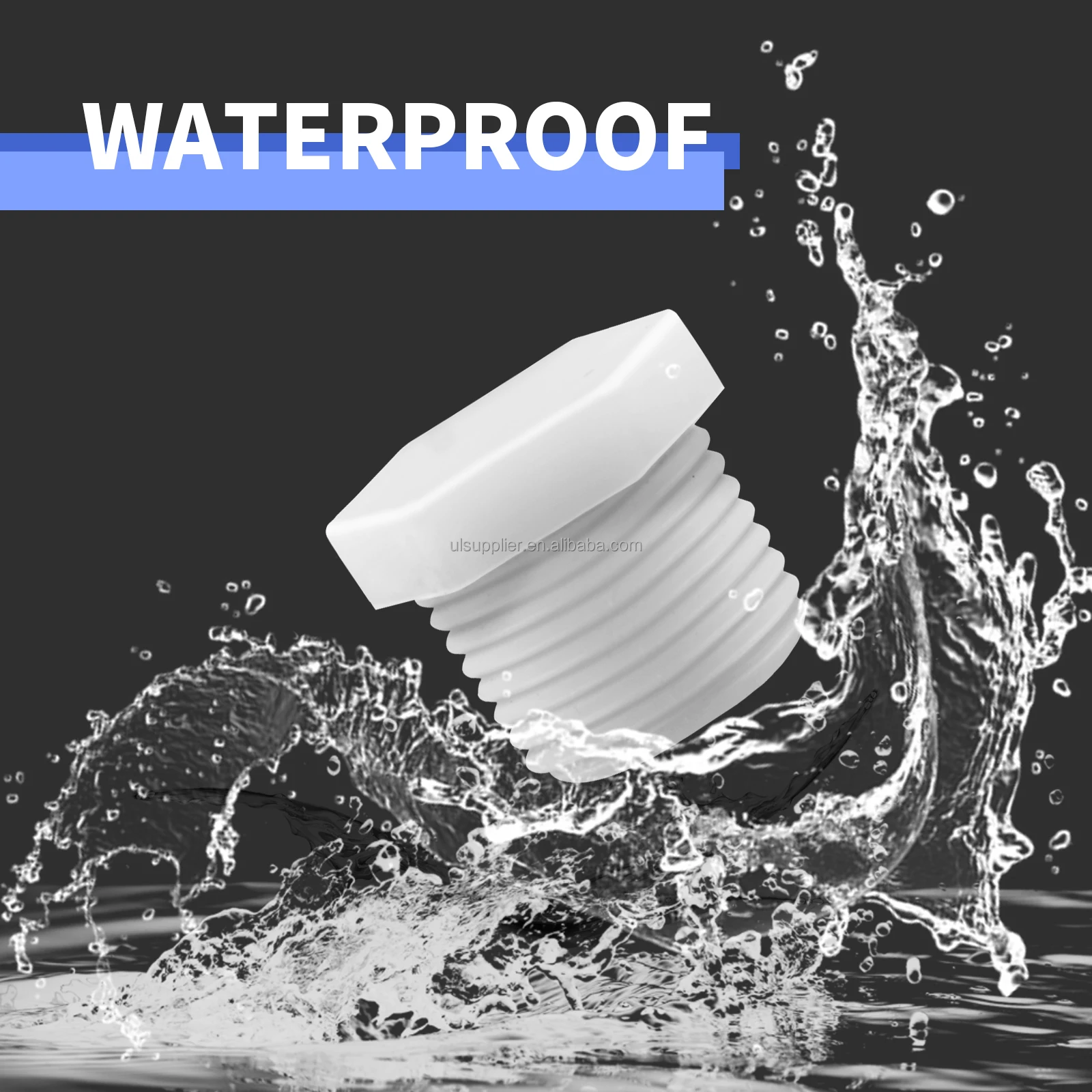 S2 Water Heater Drain Plug White Plastic Drain Plug Compatible With Rv