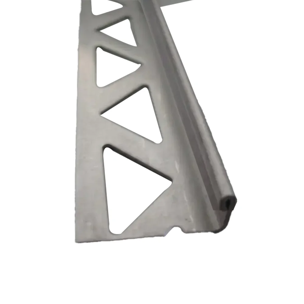 304 Stainless Steel L-Shape Tile Trim Profile with High Corrosion Resistance for Decorative Tile Edging