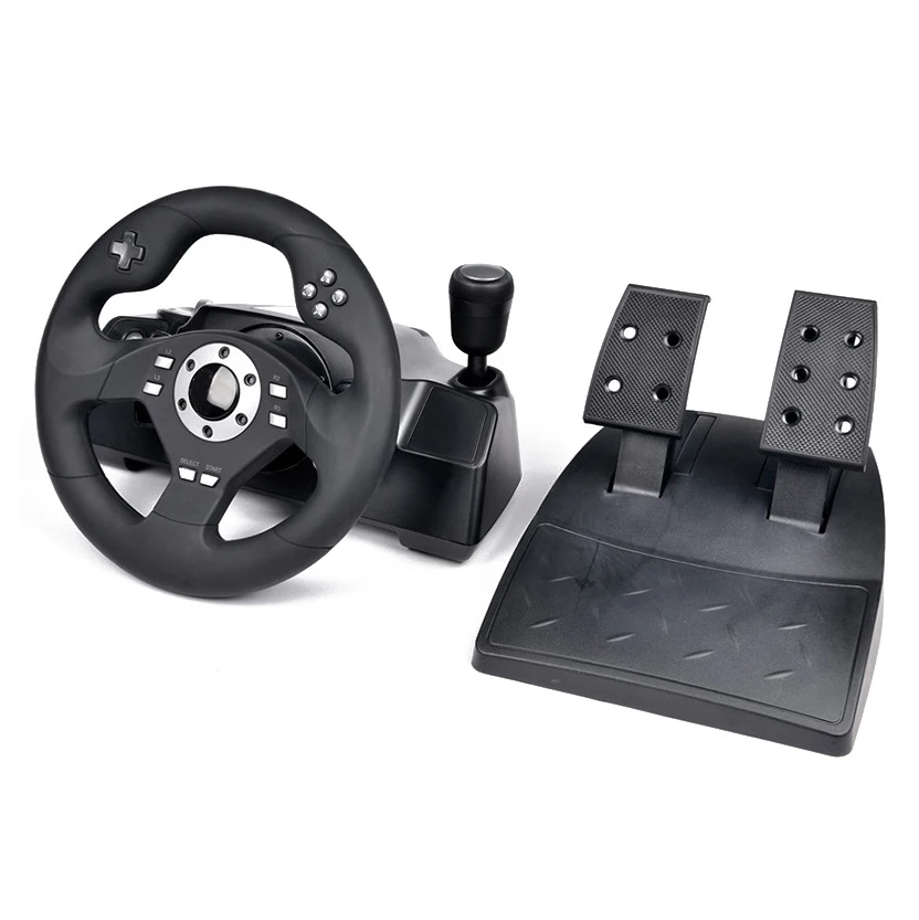 Honcam Game Wheel Steering Racing Game Car Simulator Driving Joystick