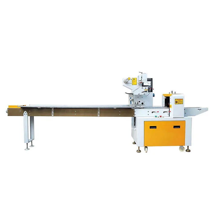 Kulfi and Garri Pillow Packing Machine Horizontal Food Packaging Machinery for Bags and Pouches with Labeling Filling Function