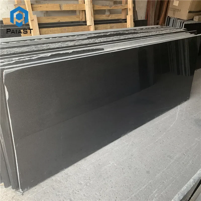 product china shanxi black granite worktops from  black granite random slabs cheap black small slabs-0
