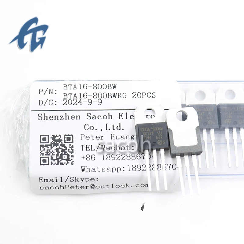 (SACOH Electronic Components)BTA16-800BW BTA16-800BWRG