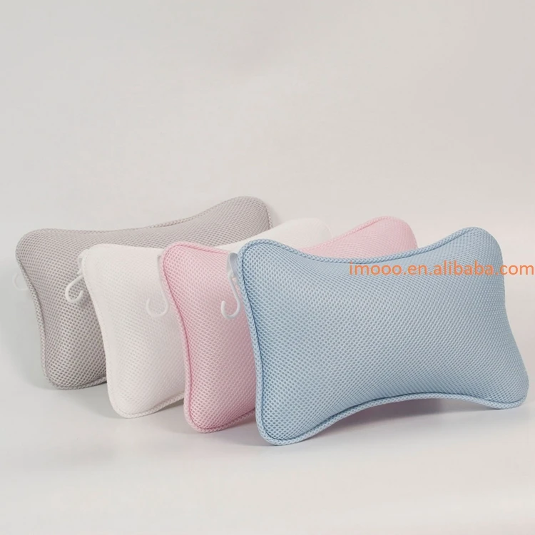Factory Price Badesofa 3D Mesh Spa Bathtub Headrest Pillow With Suction  Cups Non-Slip Cushion Bath Tub Spa Pillow For Neck Back - Buy Factory Price  Badesofa 3D Mesh Spa Bathtub Headrest Pillow