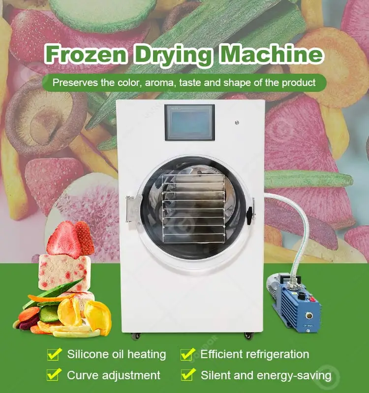 Milk Freeze Dry Liofilizador De Frutas Candy Drying Machine