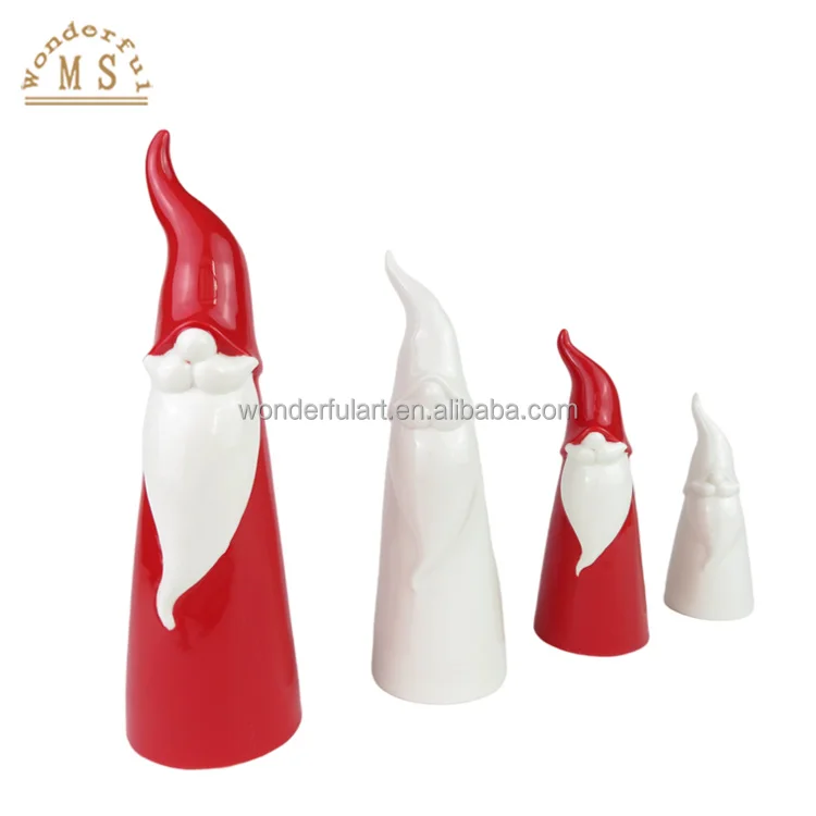 Ceramic Christmas Old men  Gift Holiday for Home Decoration