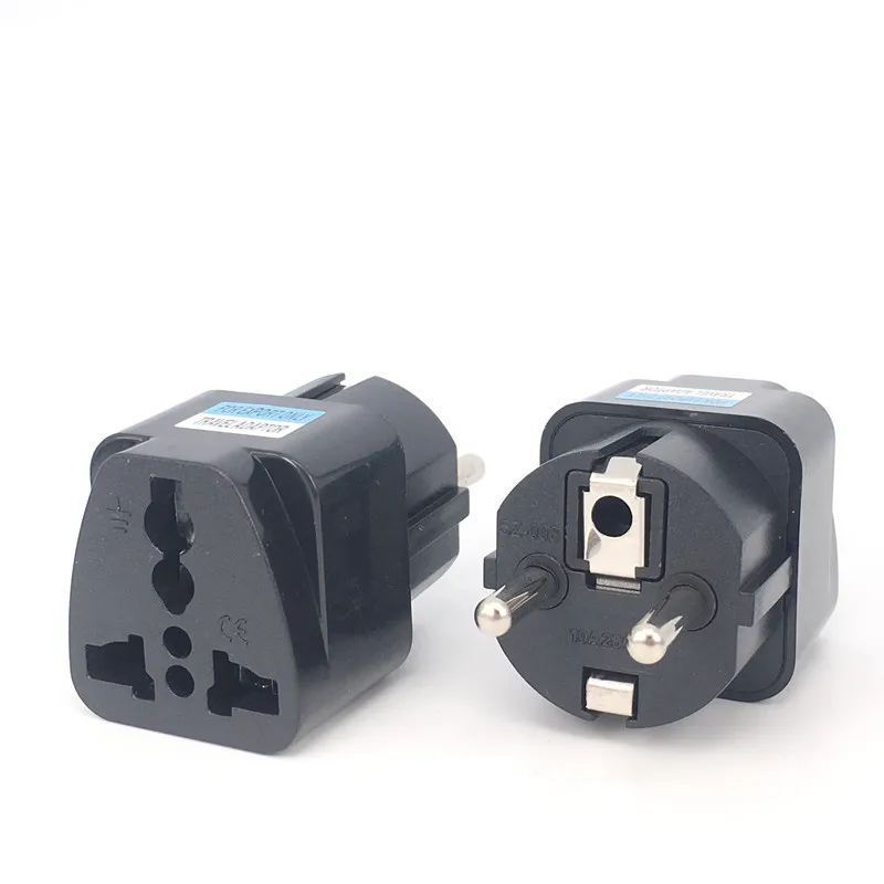 Germany French Plug Adaptor Universal Travel Adaptor Double Adapter