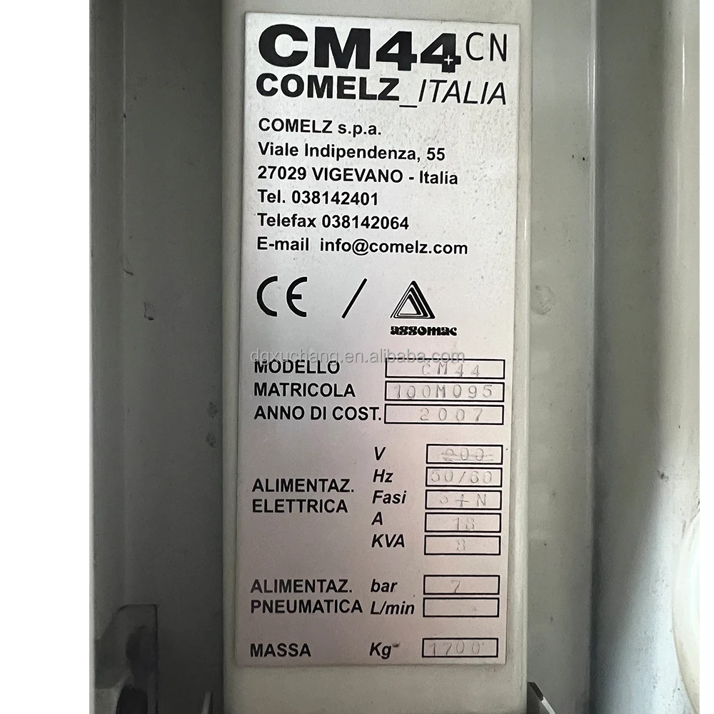 second /rebuild Comelz 44 Double Head Asynchronous Intelligent CNC