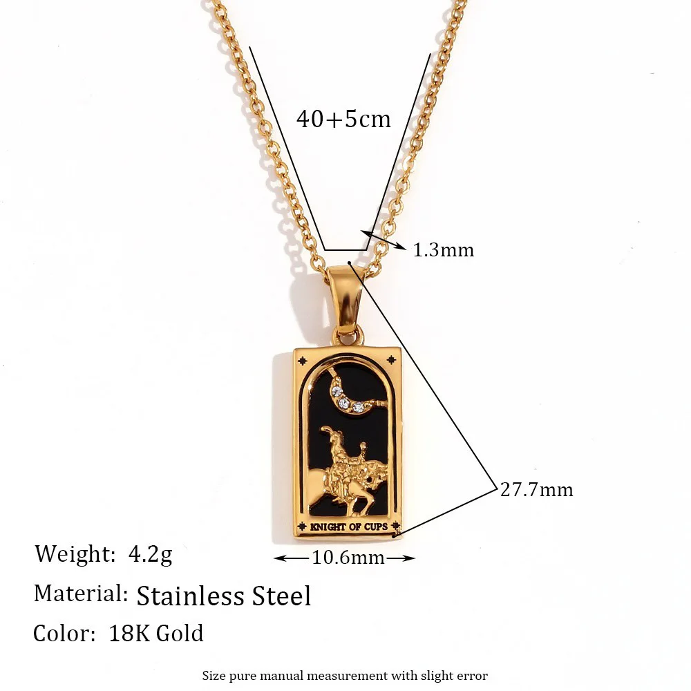 Tarot Card Necklace