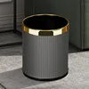 10L Grey Italian Striped Gold Ring