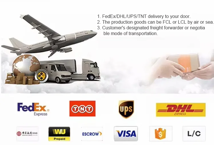 Packaging & shipping specifications