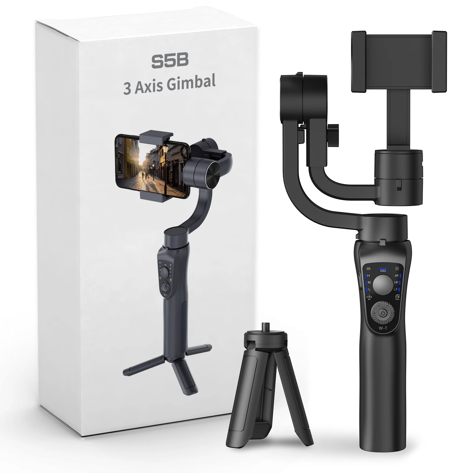 S5B Handheld Gimbal Stabilizer Smooth Video Shooting