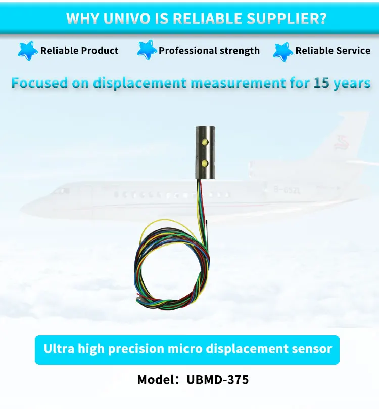 Univo Lvdt High Precision Micro Displacement Motion Position Sensor ...