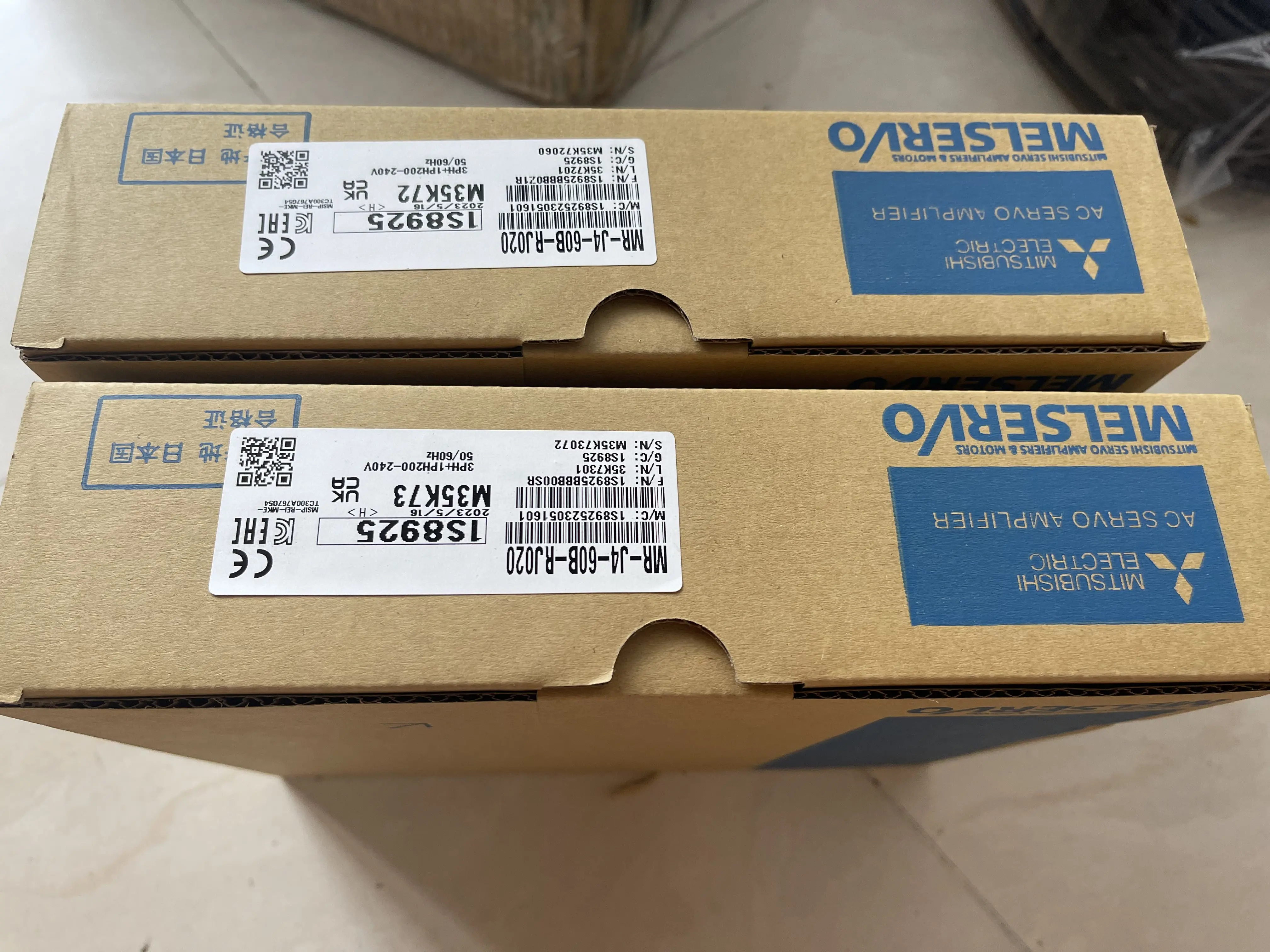 Mitsubishi AC Servo Amplifier MR-J4-60B-RJ020